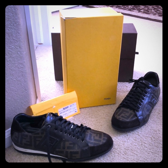 fendi men's tennis shoes